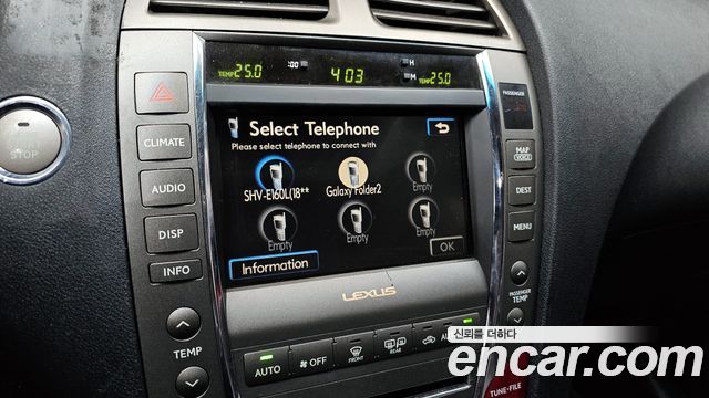 Лексус ES350 2009 — миниатюра 16