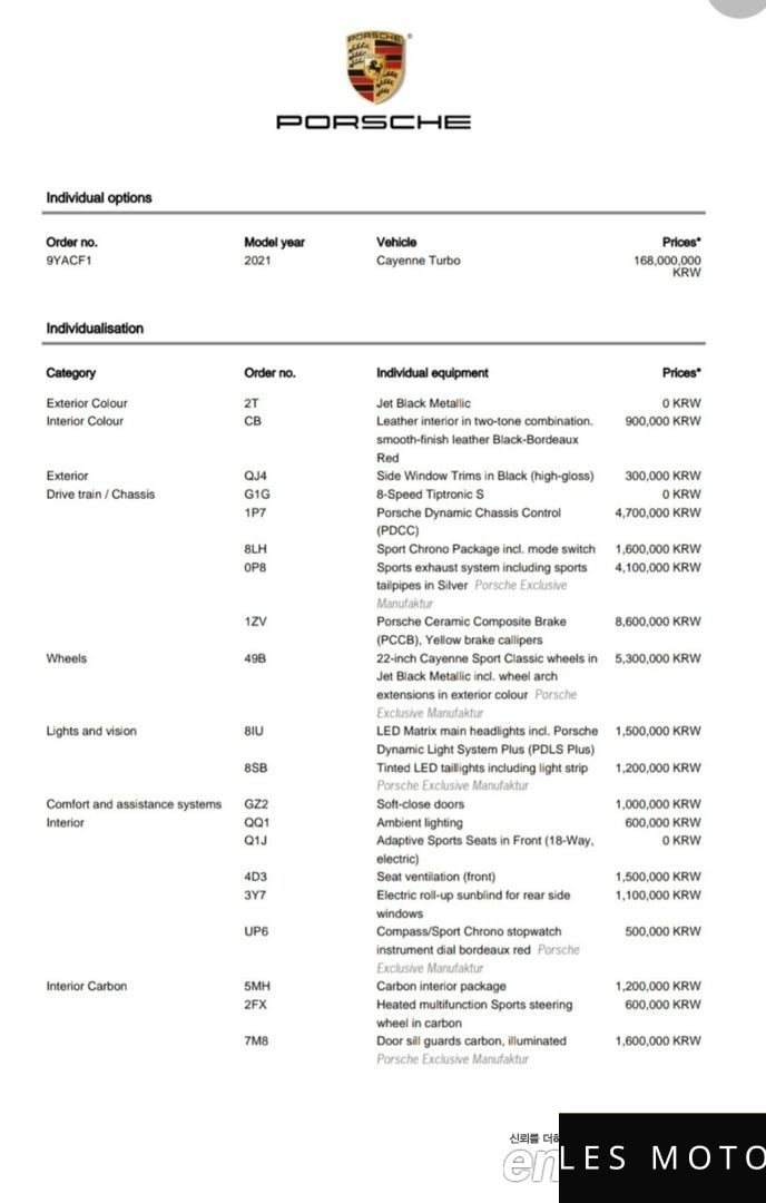 Porsche 카이엔 (PO536) 2020 — миниатюра 2