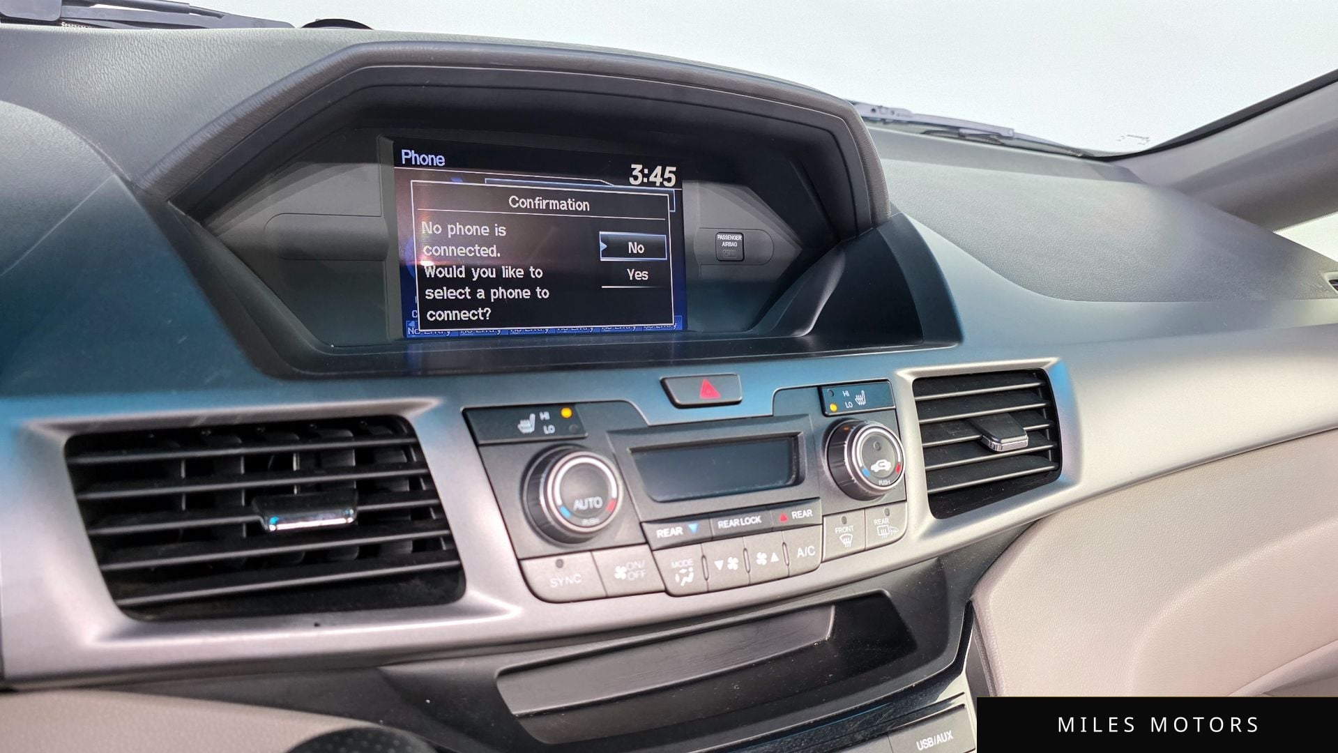 Honda 오딧세이 2012 — миниатюра 14