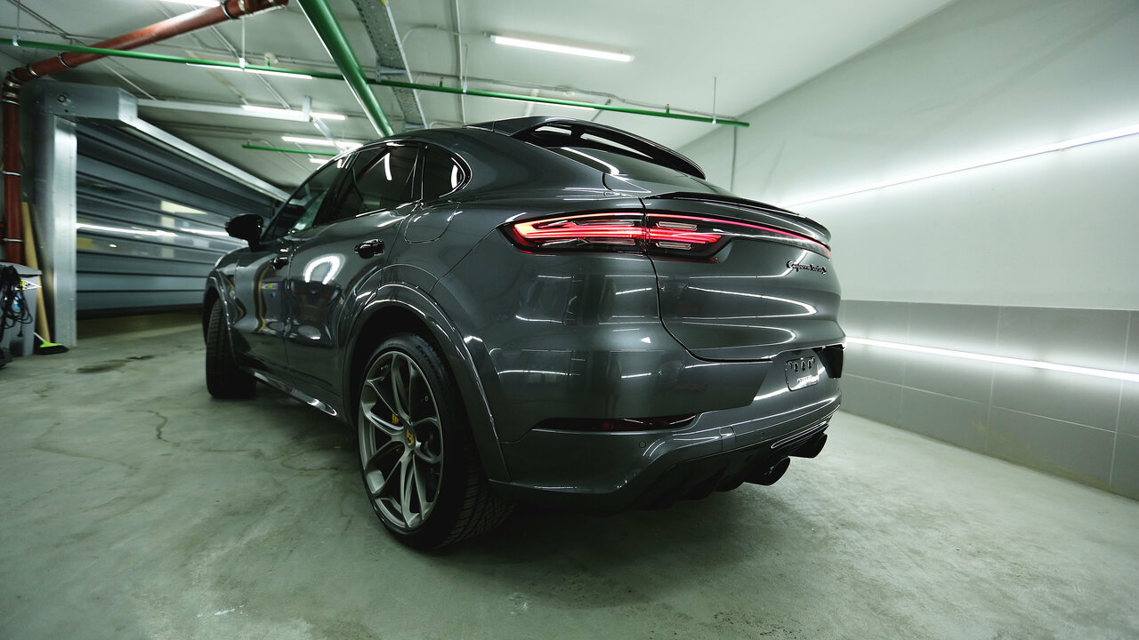 Porsche после детейлинга кузова